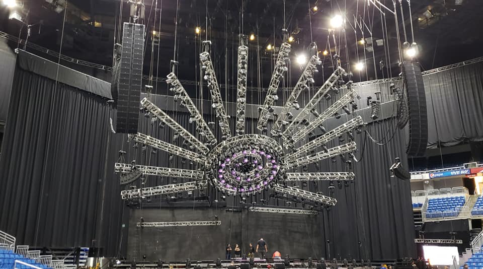 Lighting System Puerto Rico Music Express Network